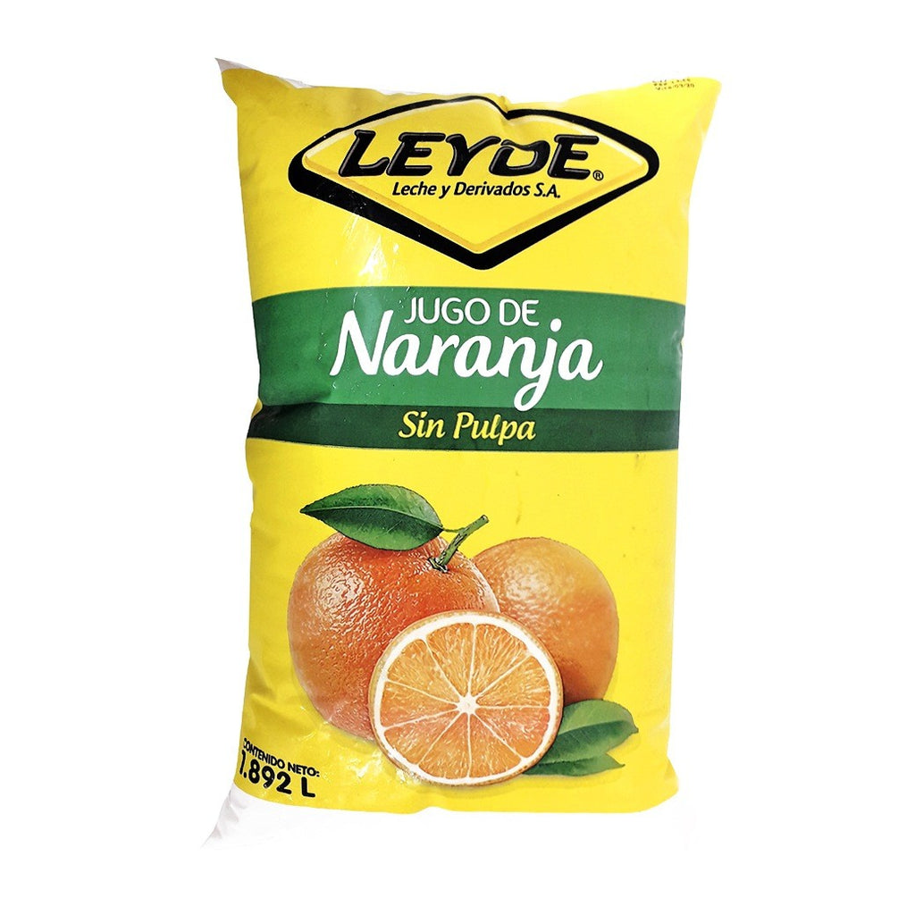 LEYDE Jugo Naranja Bolsa 1.89L