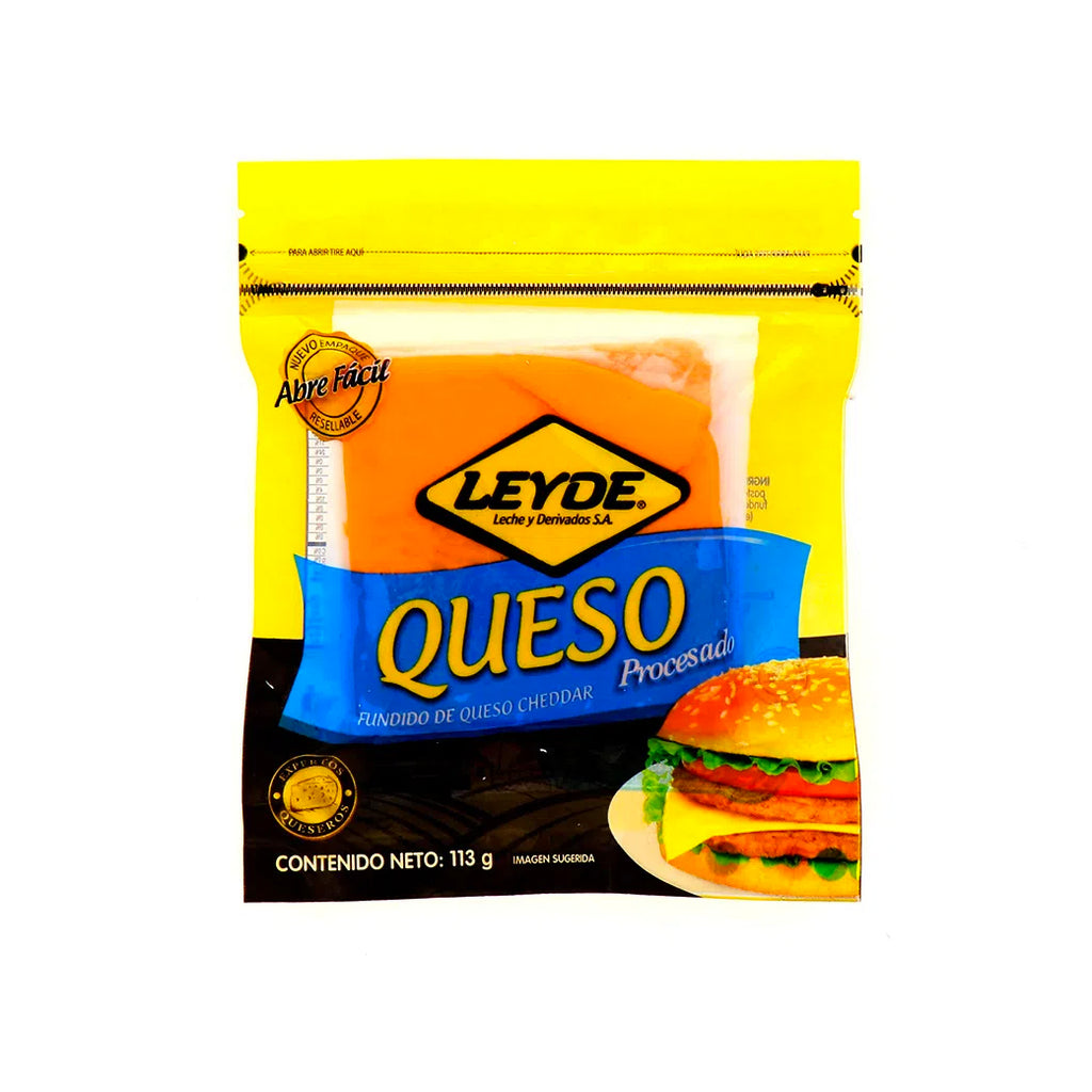 LEYDE Queso Procesado 1/4Lb