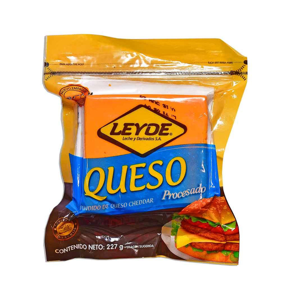 LEYDE Queso Procesado 1/2Lb