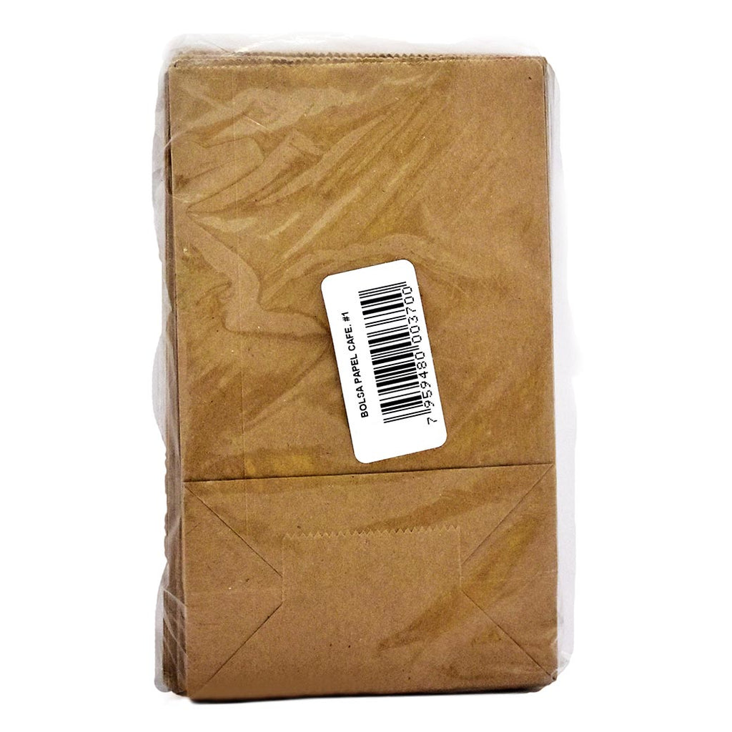 MAYAB Bolsa Papel Cafe #1 50pk