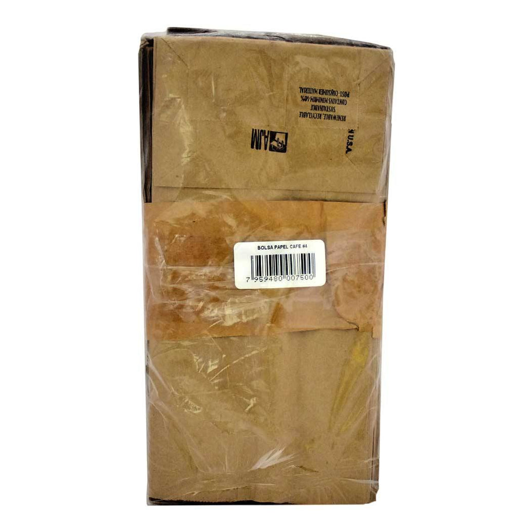 MAYAB Bolsa Papel Cafe #4 50pk