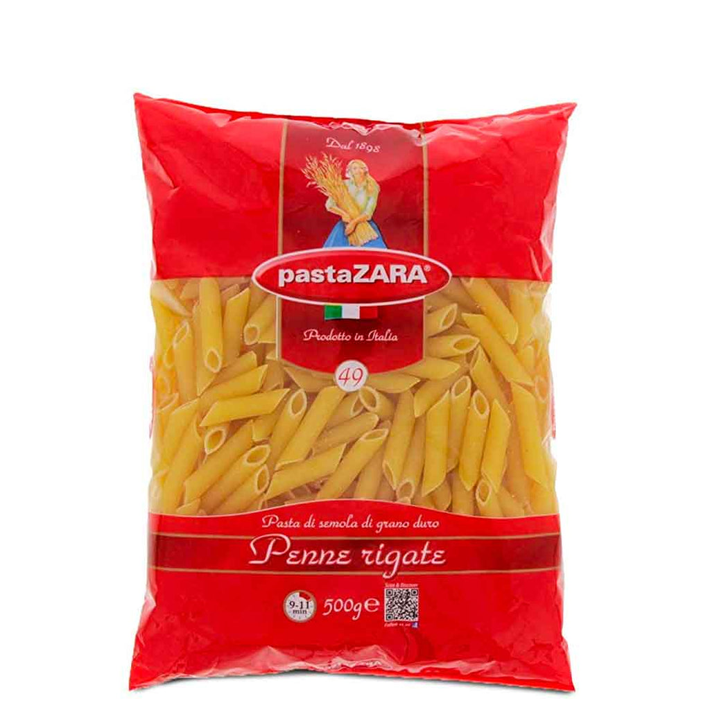 ZARA Pasta Penne Rigate 500 Gr