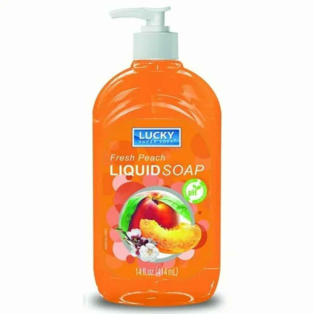LUCKY JabonLiq FreshPeach 14OZ