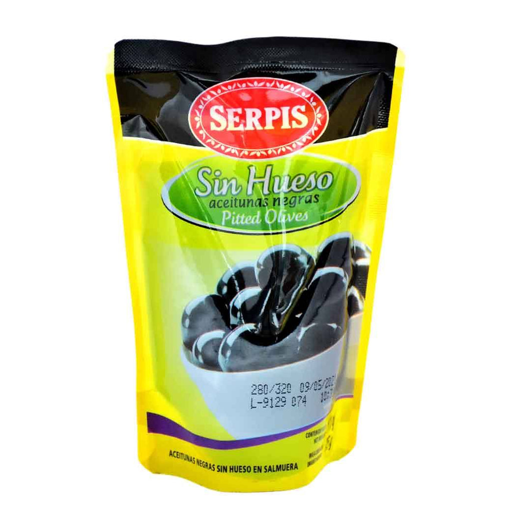 SERPIS AceitunaNegra S/Hueso 75g