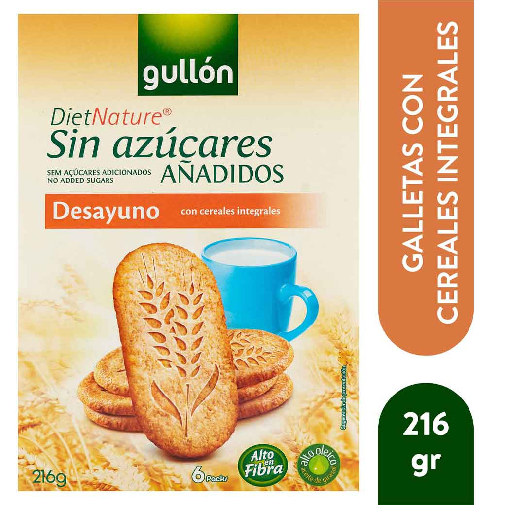GULLON Galleta Desayuno 216g