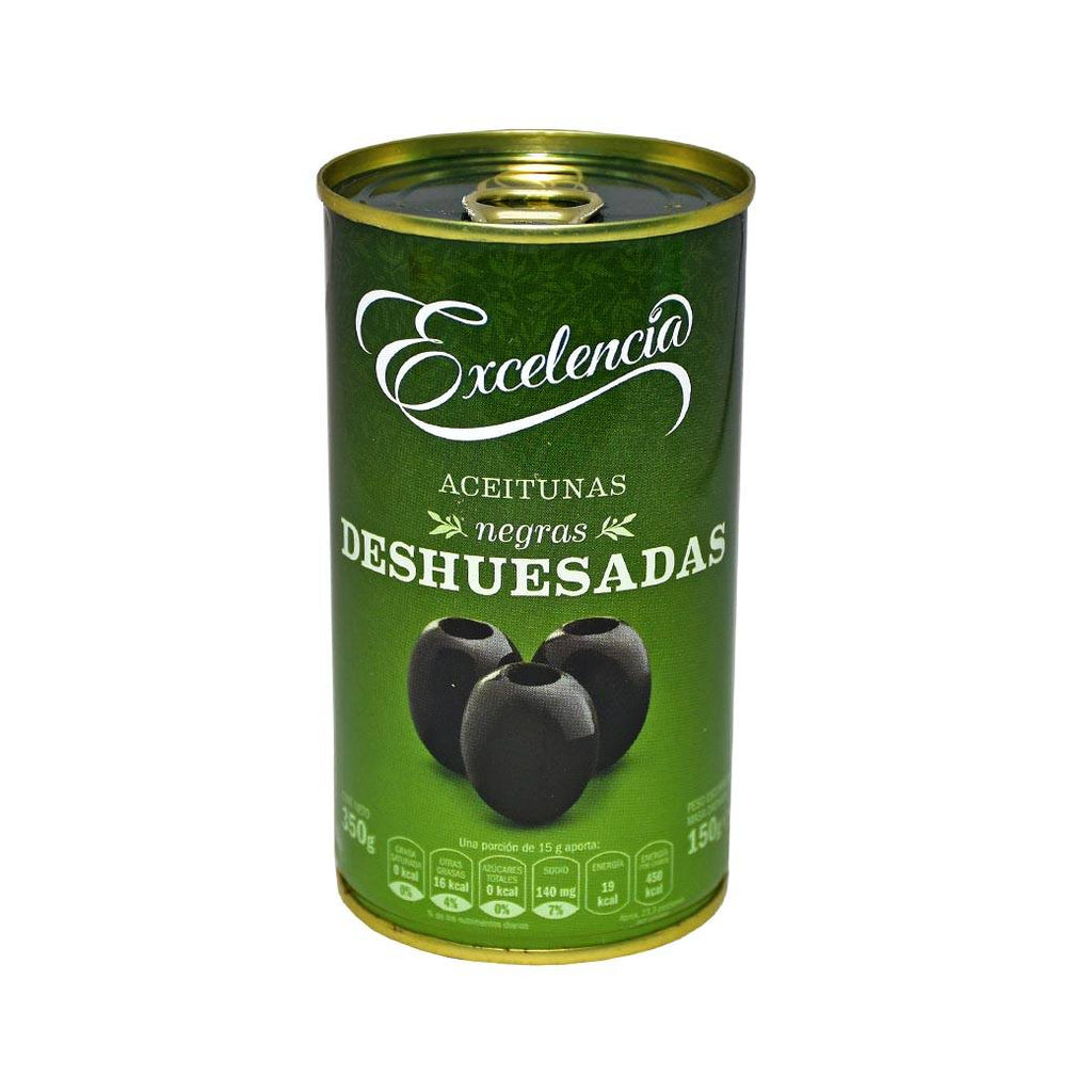EXCELENCIA Aceituna Negras Des 350g