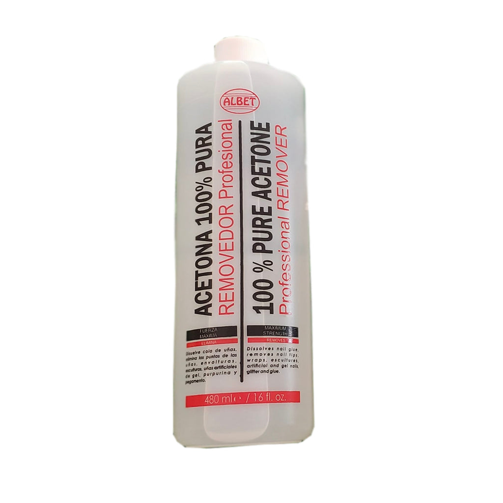 ALBET  albet acetona pura 8 oz.