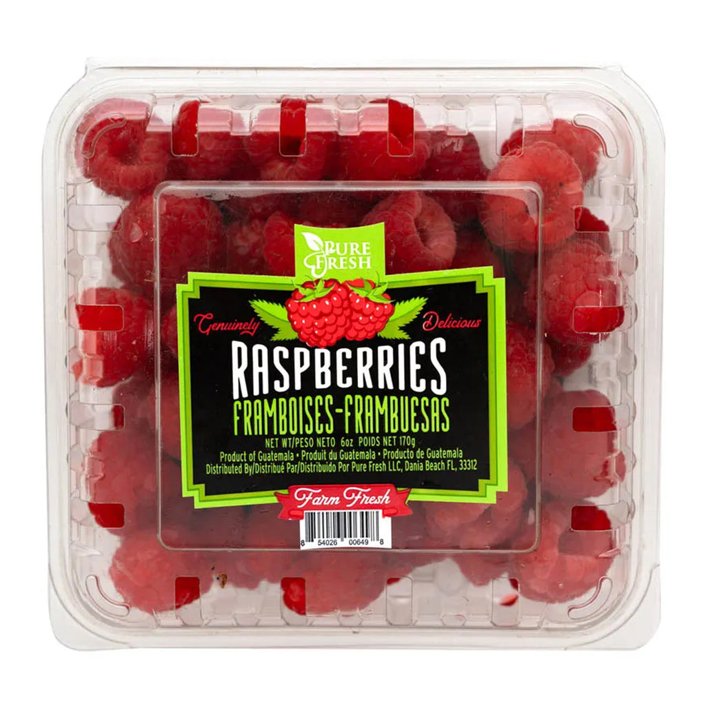 PURE FRESH Frambuesa Roja 6onz