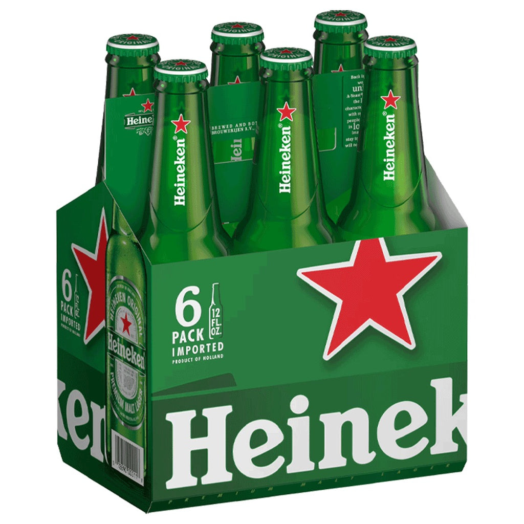 HEINEKEN Cerveza Botella 6pk 330ml