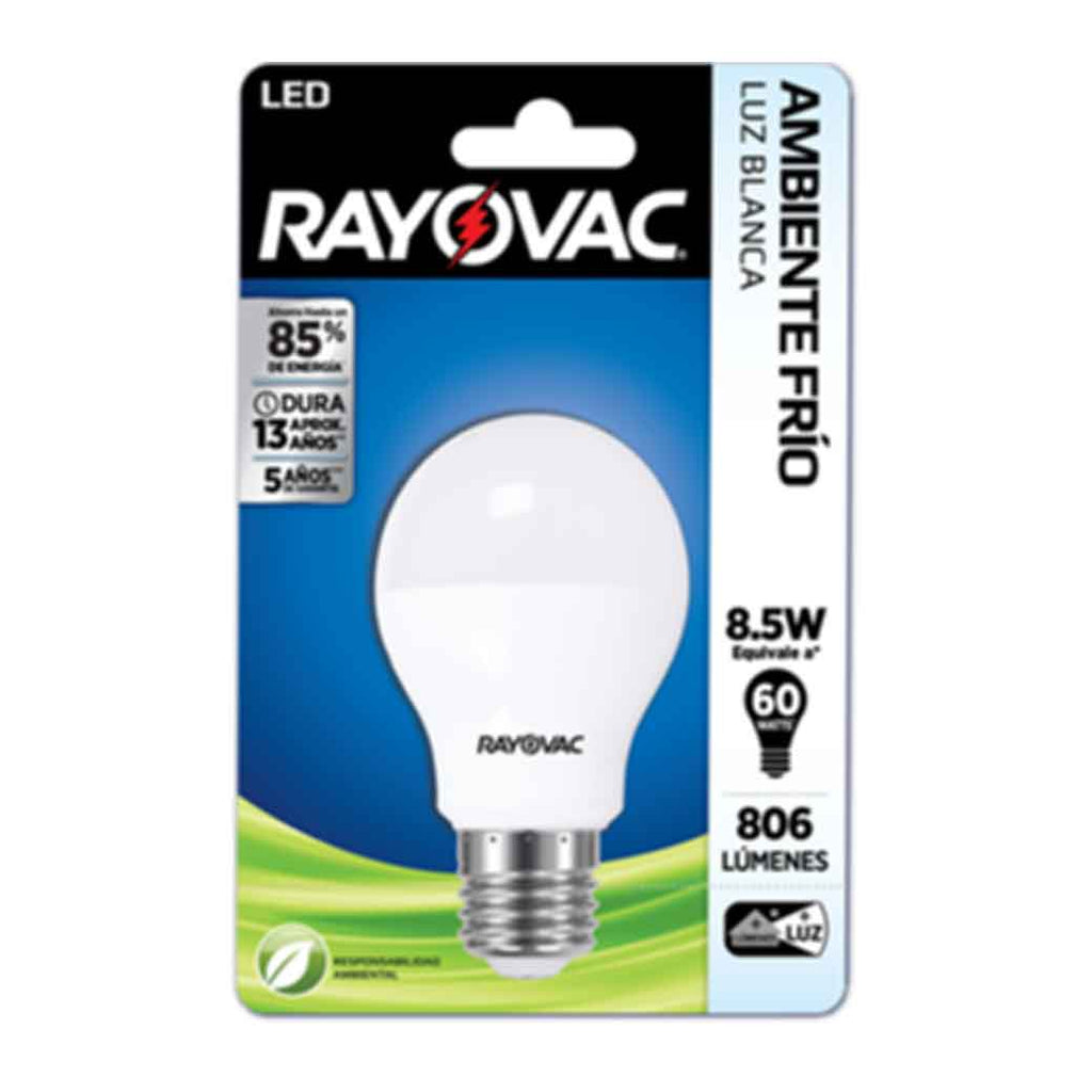 RAYOVAC Bombillo Luz Blan 8 W