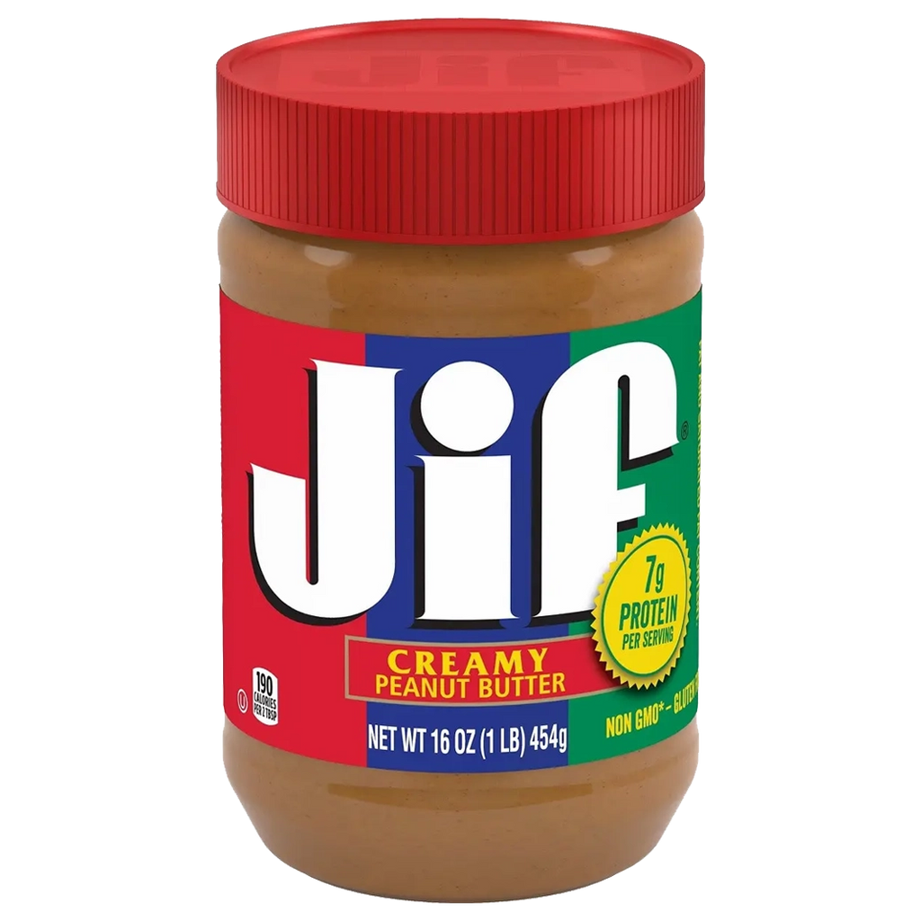 JIF Creamy Peanut Butter 454 g