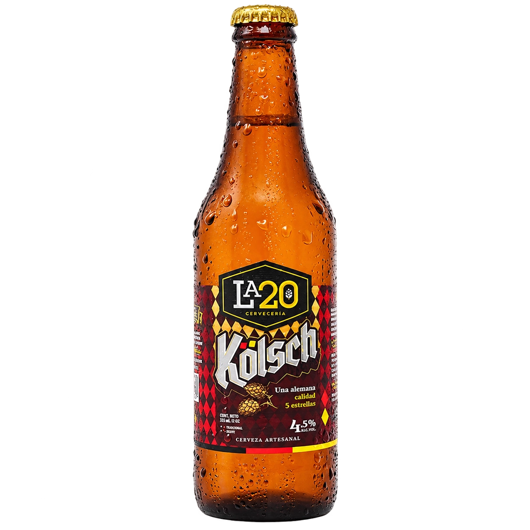 LA20 Cerveza Kolsch 12oz
