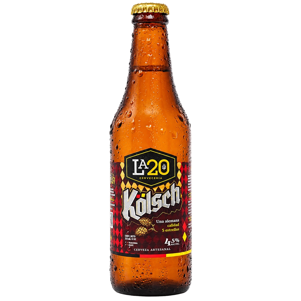 LA20 Cerveza Kolsch 12oz