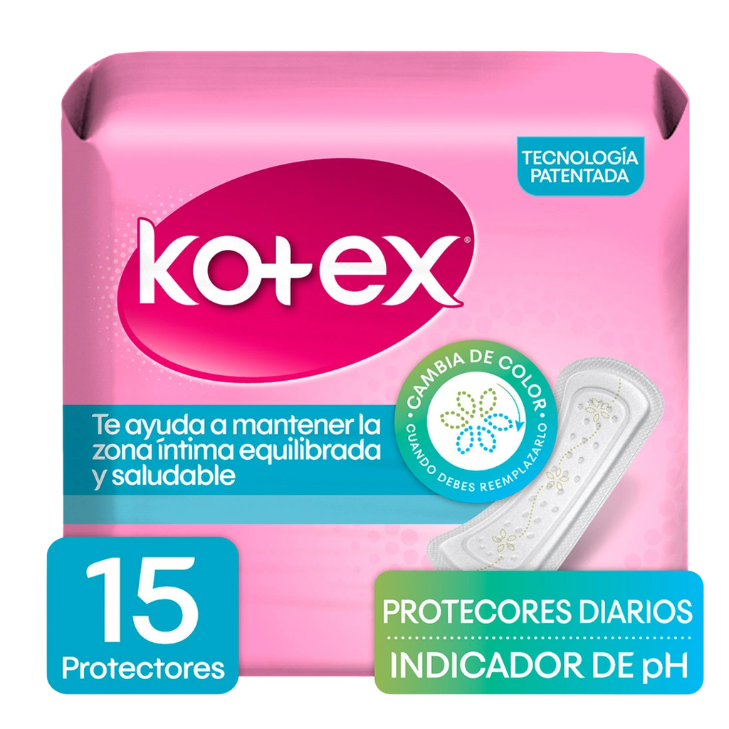 KOTEX Protector IndicadorPH 15UN