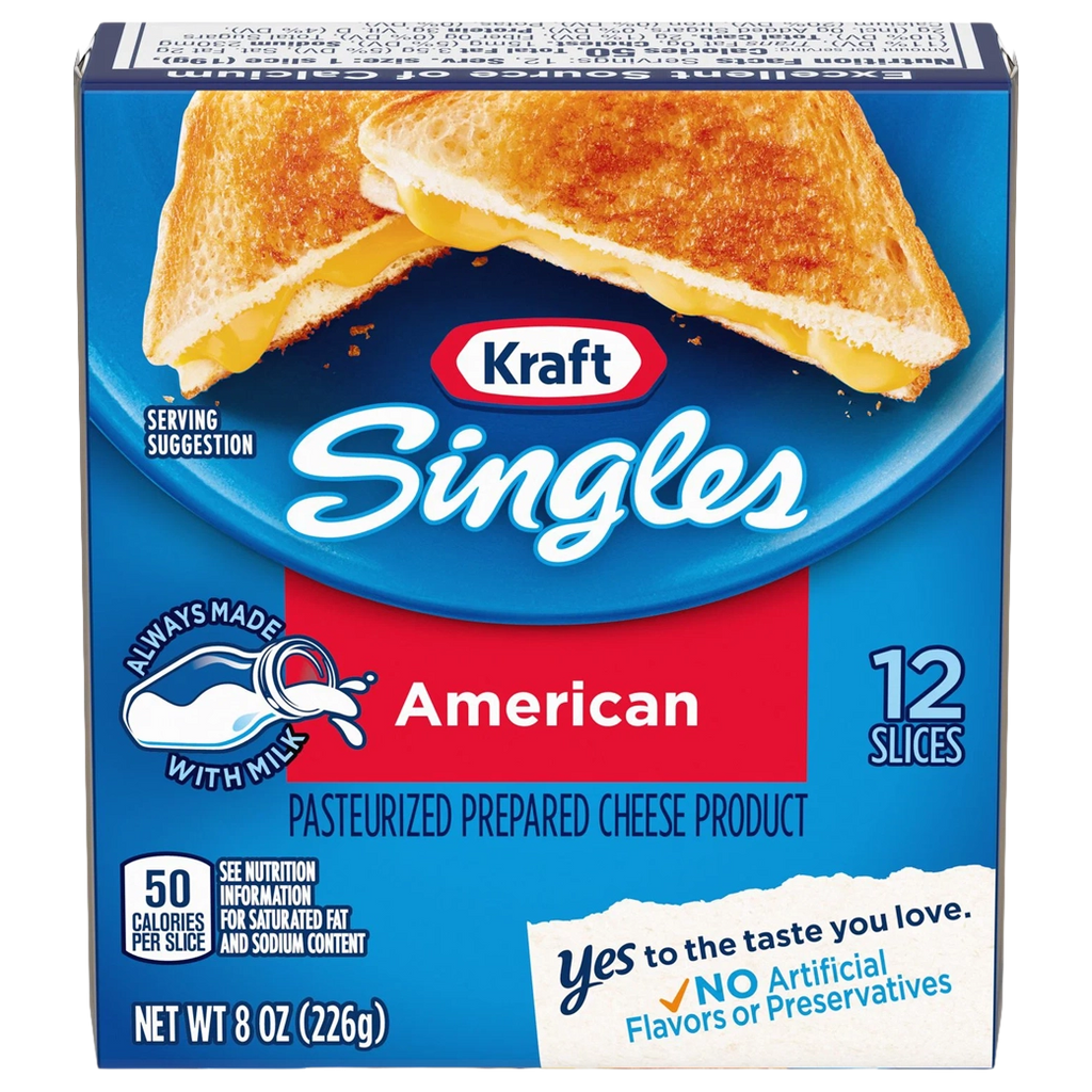 KRAFT AmericanCheddrSingl 8
