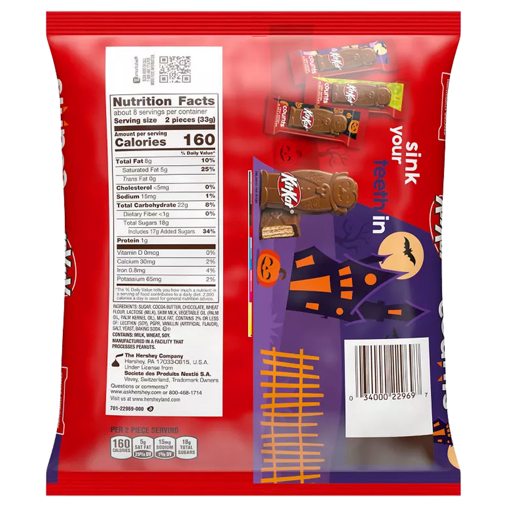 Kitkat Choco Count HLWN 9.44 oz