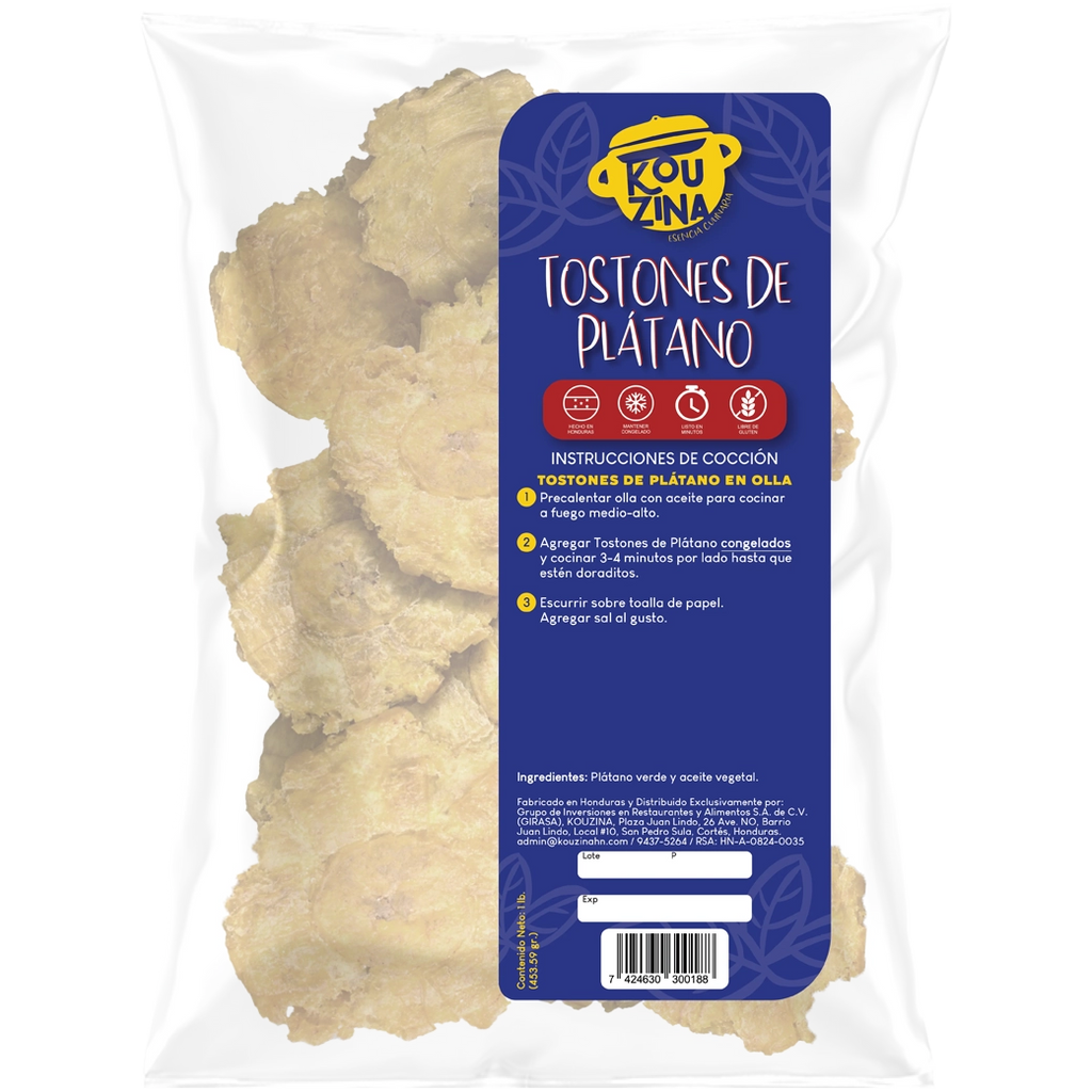 Kouzina Tostones Plátano 453.59g