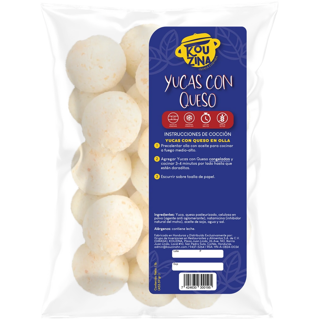 Kouzina Yucas Queso 453.59g