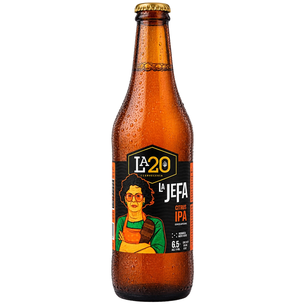 LA20 Cerveza La Jefa 12oz