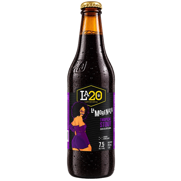 LA20 Cerveza La Morenaza 7.5Al 12oz