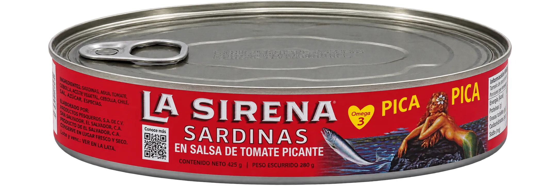 LA SIRENA SardinaOvaldPica425g