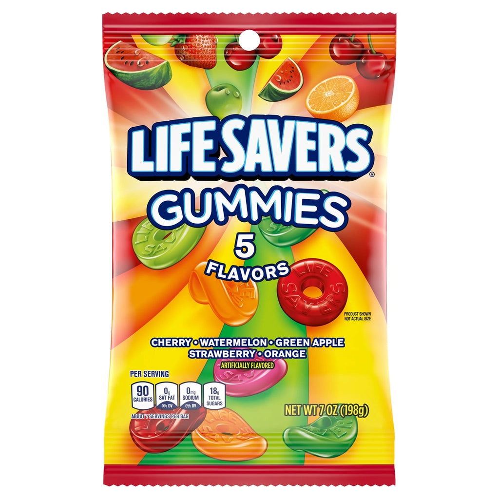 Life Savers Gummies 5 Flavors 198g