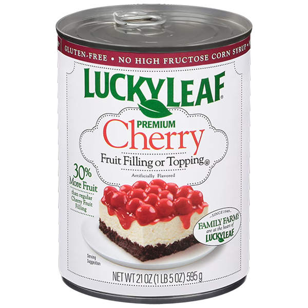 LUCKY LEAF CherryPieFilling 21 oz