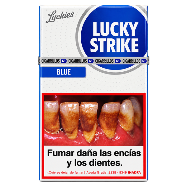 LUCKY STRIKE Azul 12u