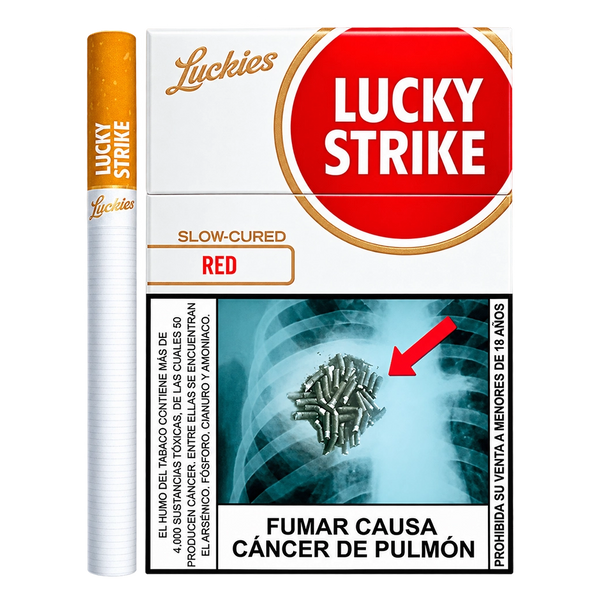 LUCKY STRIKE Rojo Kre 12u