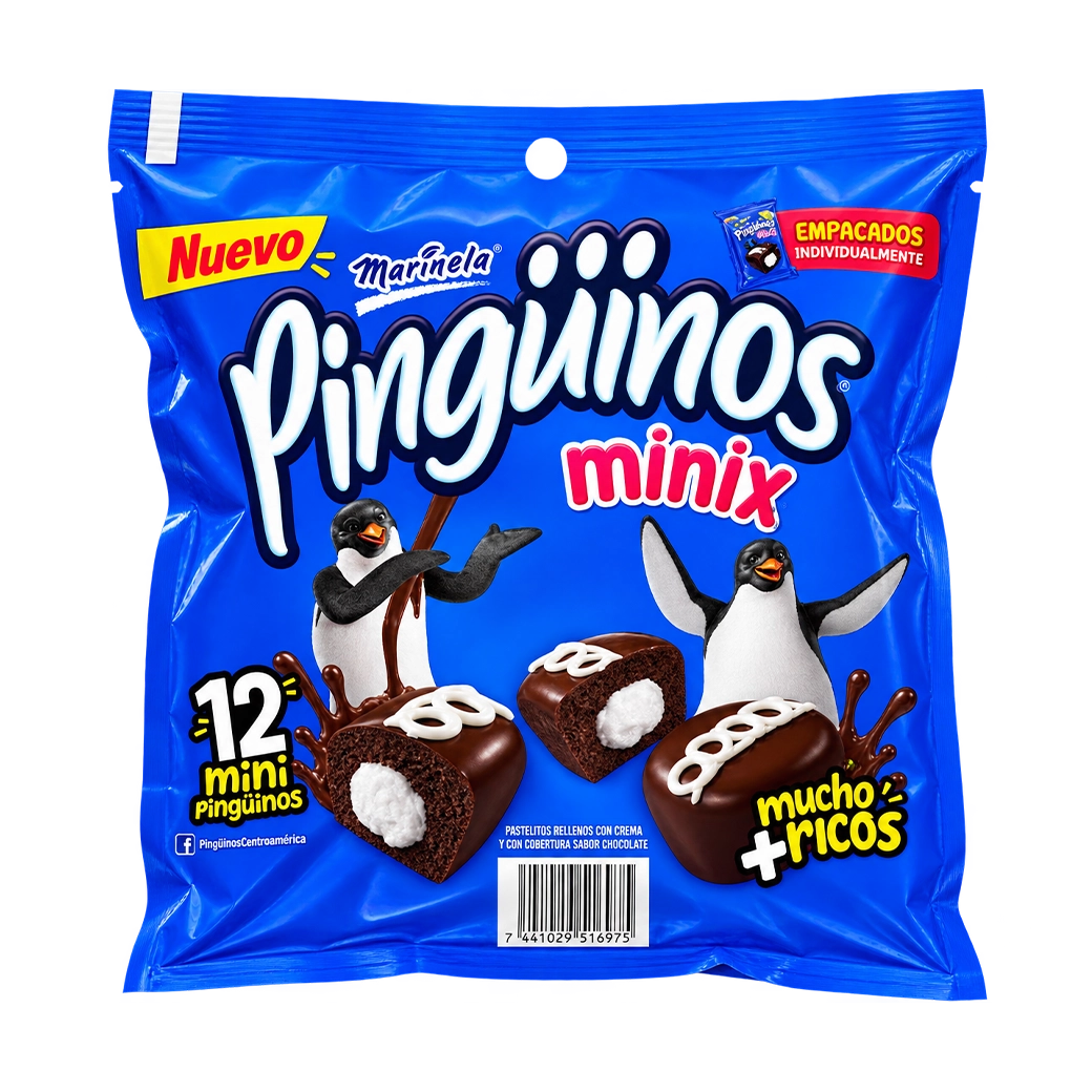 MARISELA Pinguinos Minix 12Und