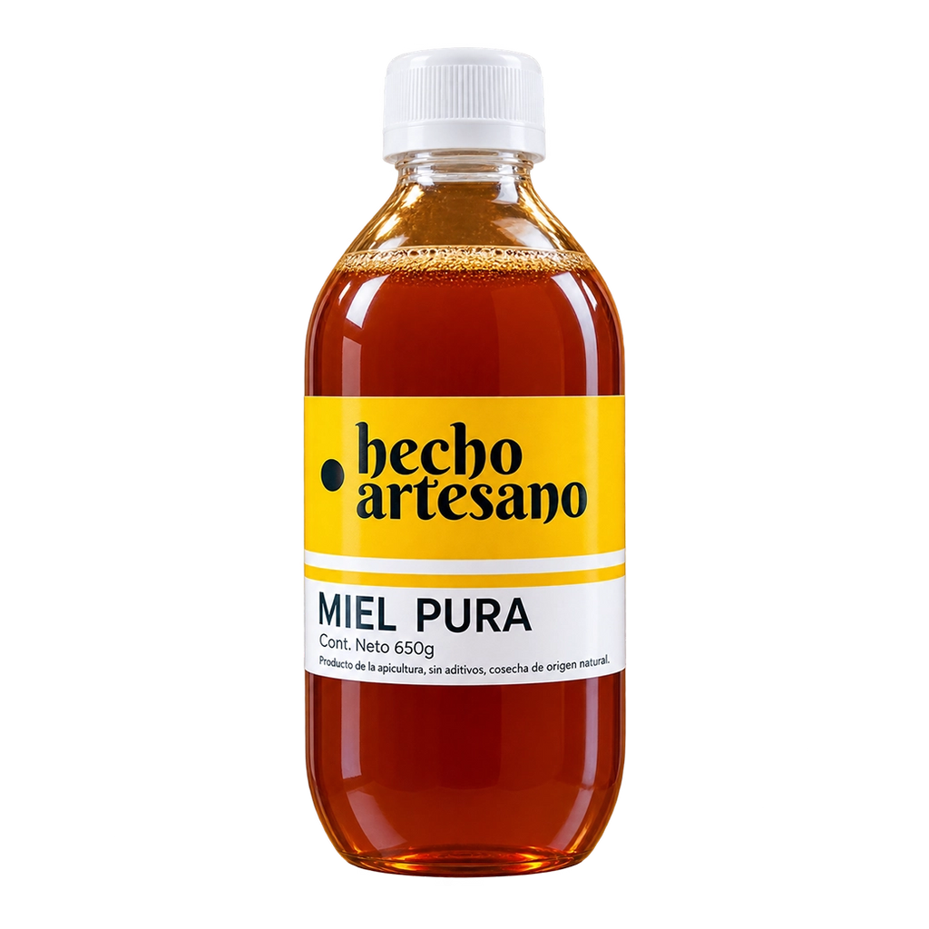 Hecho Artesanal Miel Pura 650g