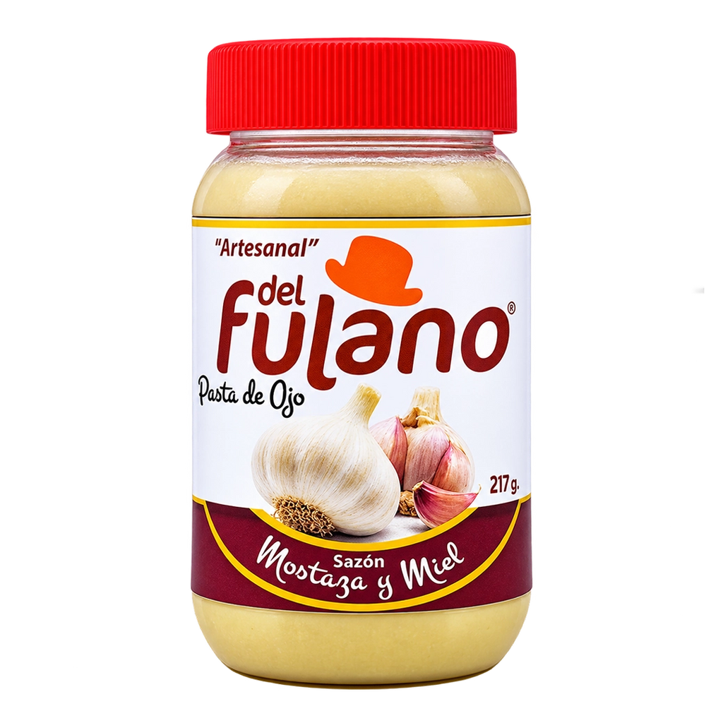 DEL FULANO Pasta Ajo Mostaza Miel 217g