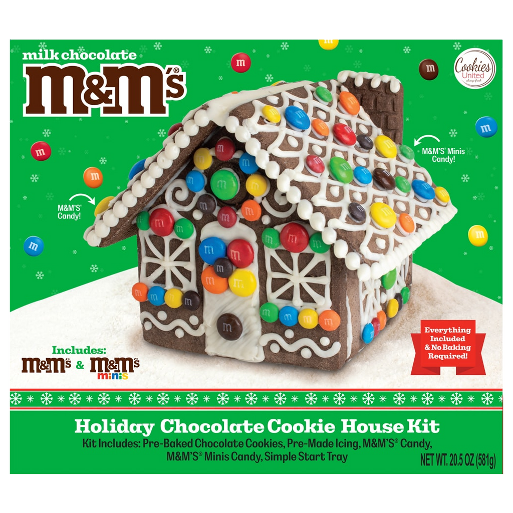 M&M Holiday House Kit XMAS 20.5 oz