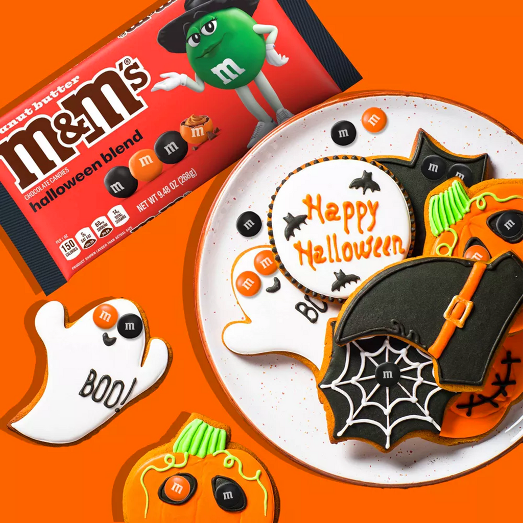 M&M PeanutButter Choco HLWN 9.48 oz