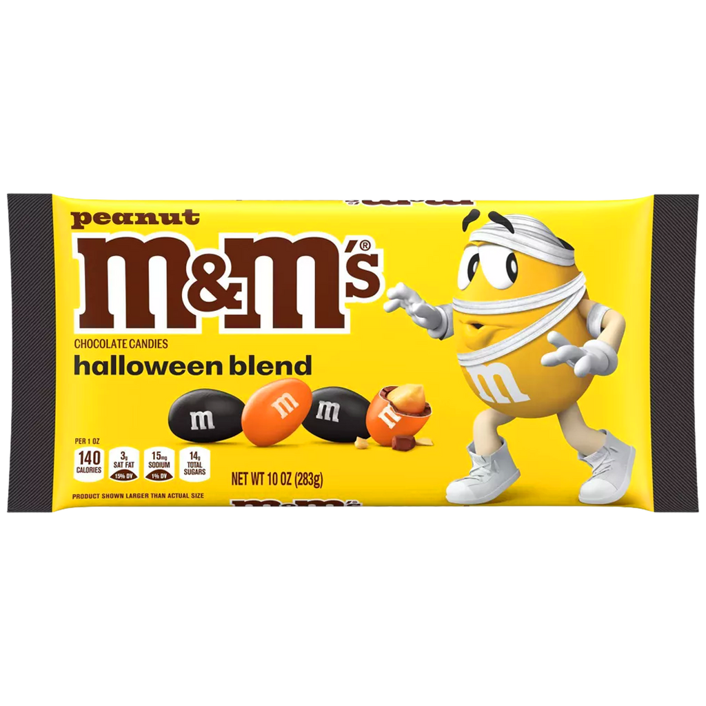 M&M Peanut Choco HLWN 10 oz