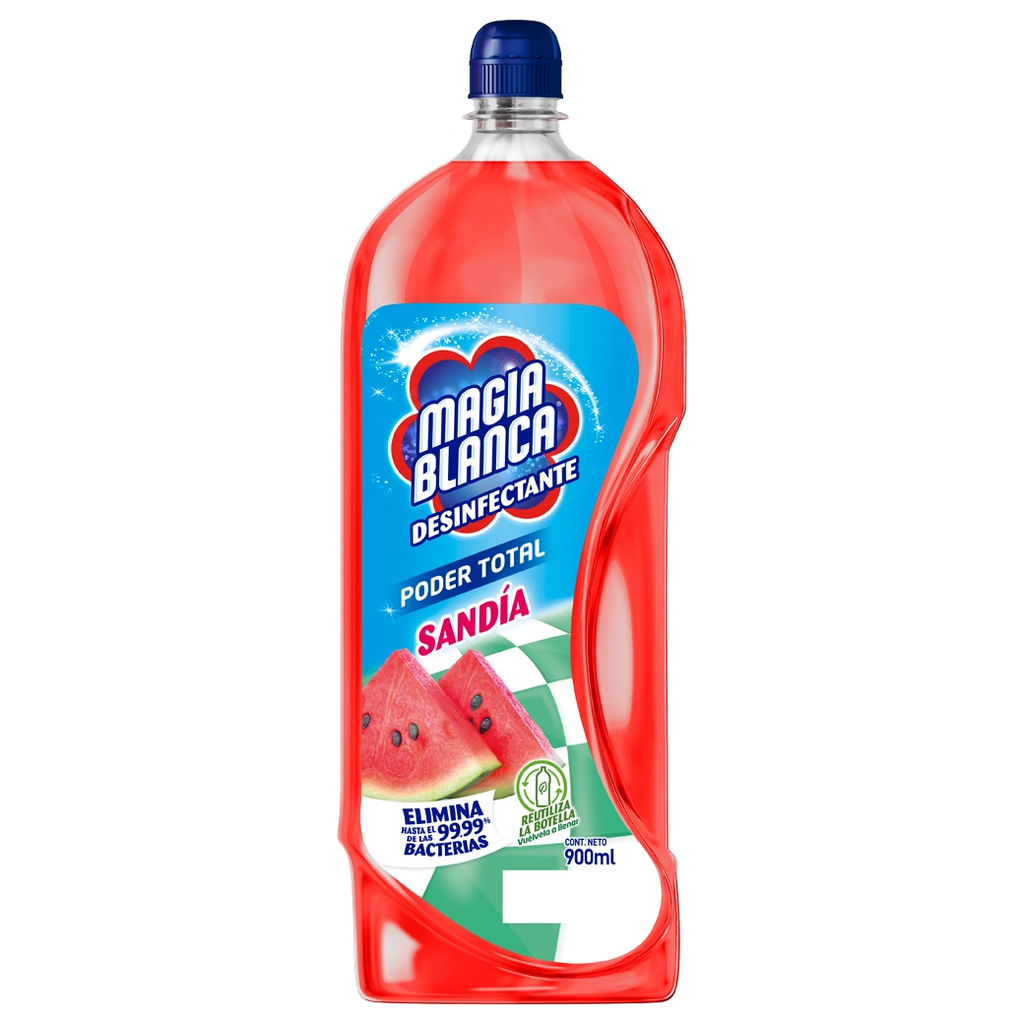 Magia Blanca Desinf Sandía 900ml
