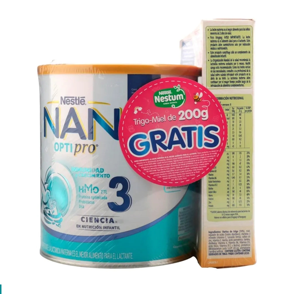 NAN3 Optipro 5HMO800g+Nestum20
