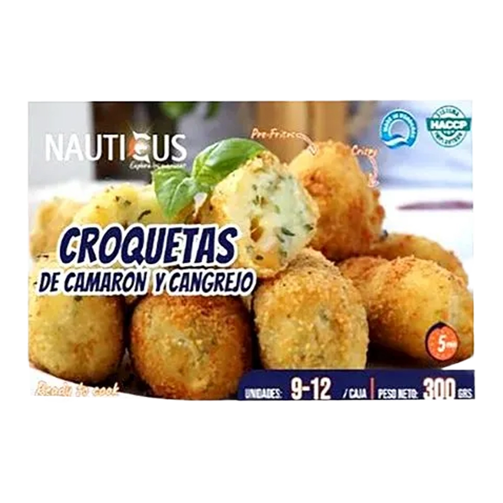 NAUT Croquetas de camaron 300gr