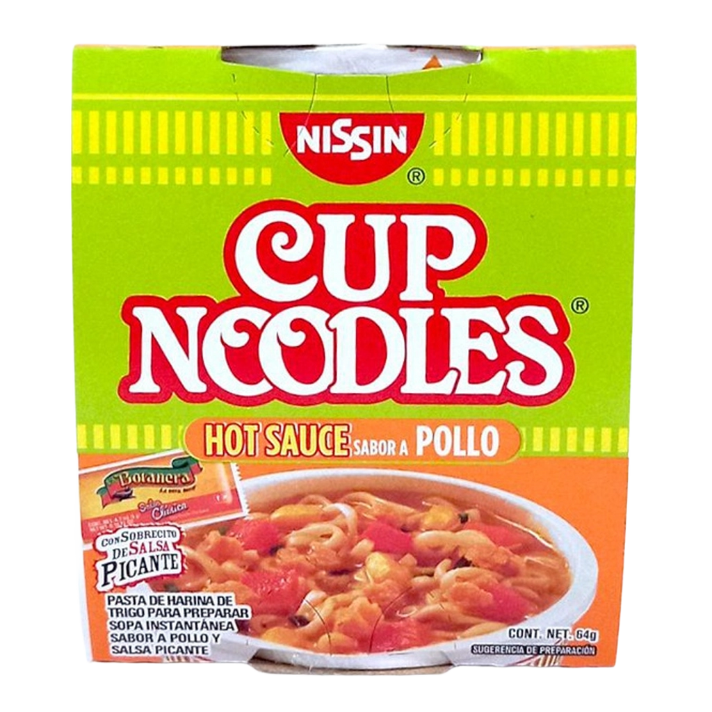 NISSIN Hot Sauce Pollo 64 gr