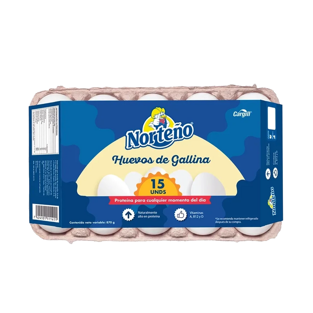Norteño Huevos 15G UND