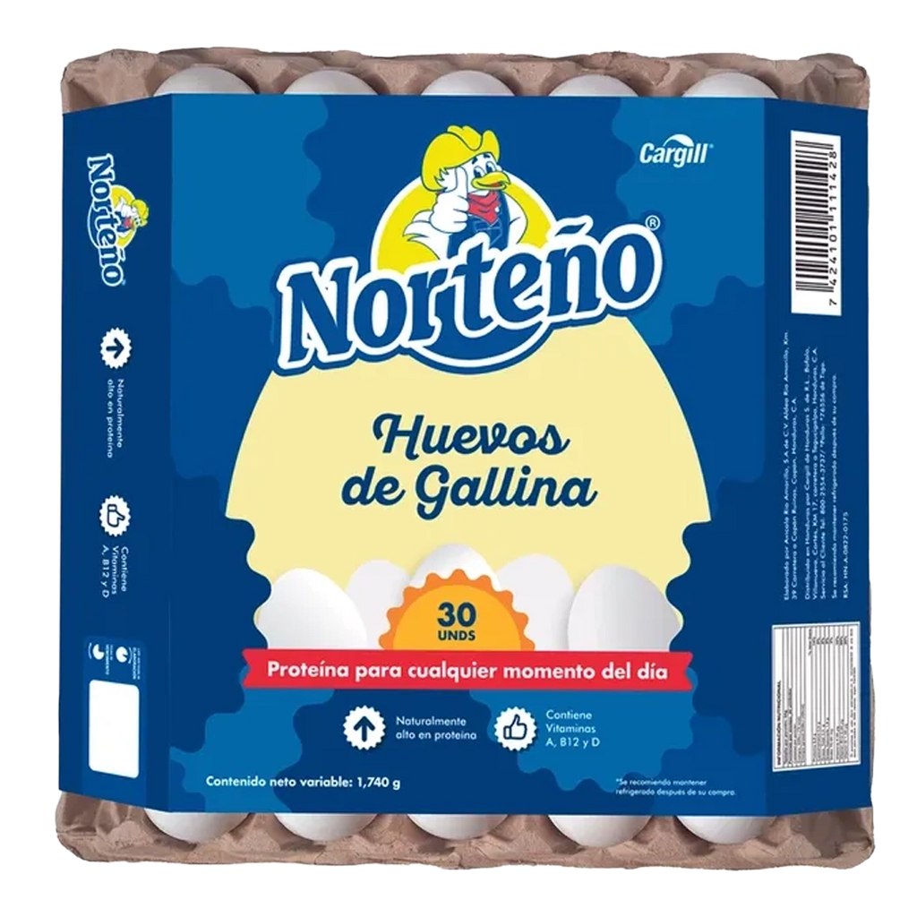 Norteño Huevos 30G UND