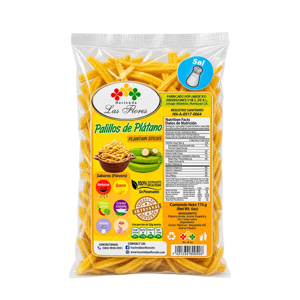 Las Flores Palillos plata 170g