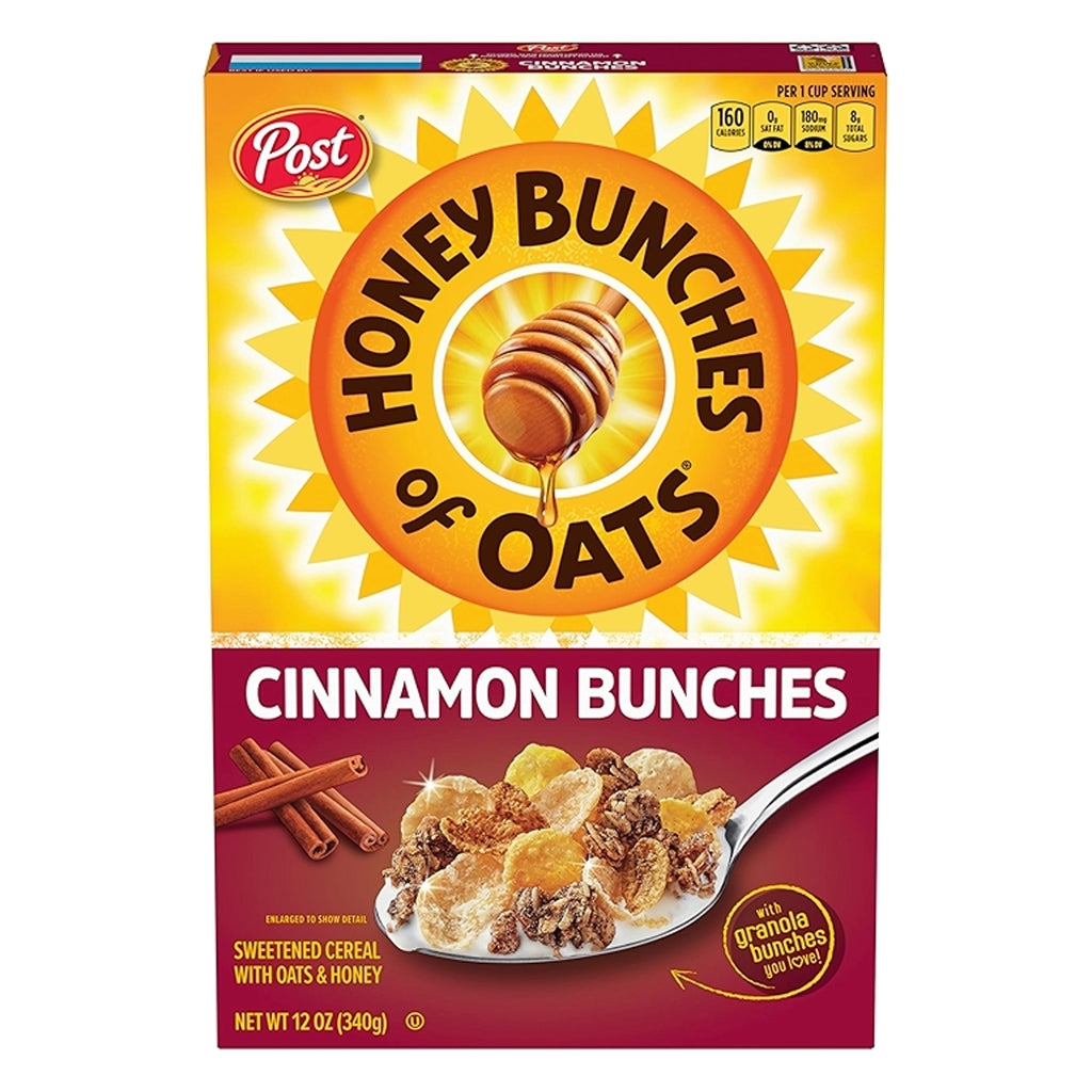 POST HBO Cinnamon Bunches 340g