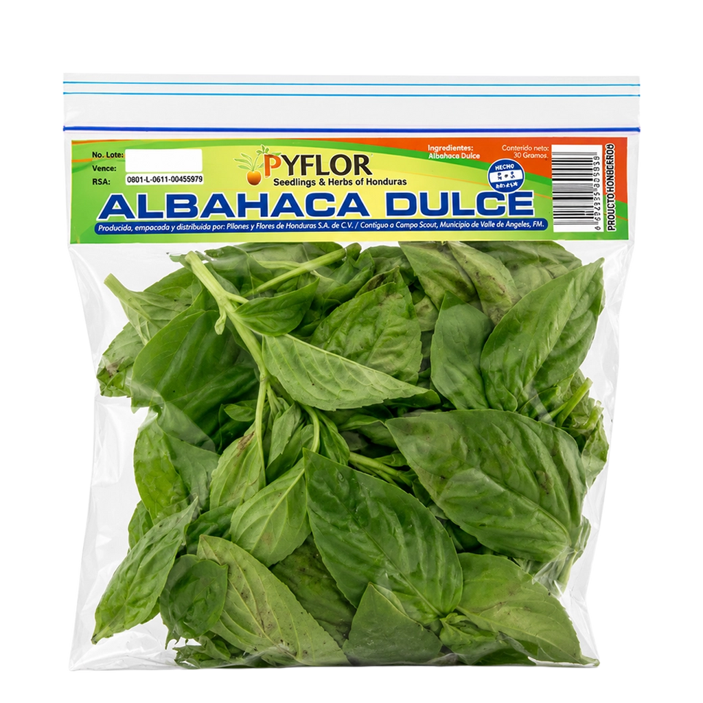 PYFLOR Albahaca Dulce 30g