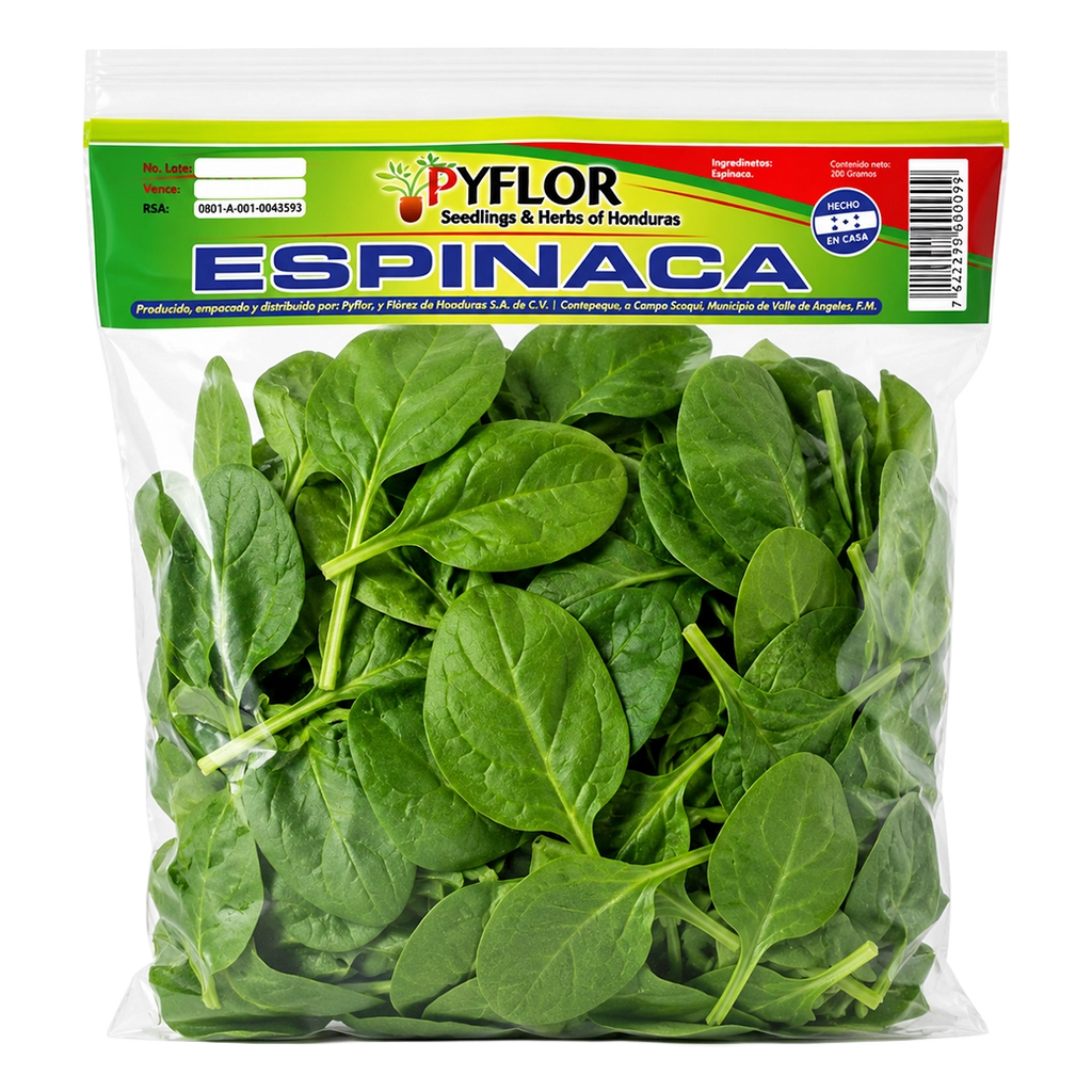 PYFLOR Espinaca 200g