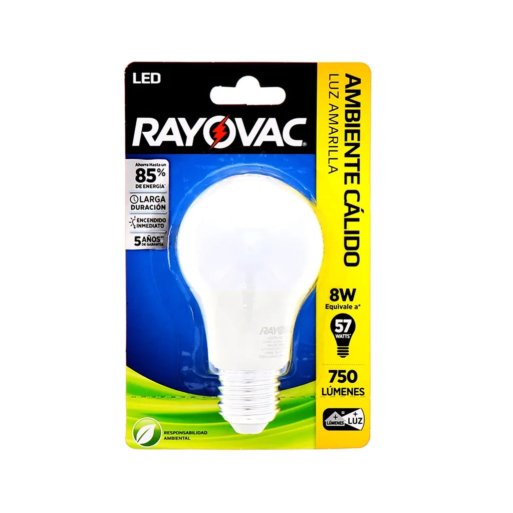 RAYOVAC BombilloLuzAmari Led 6