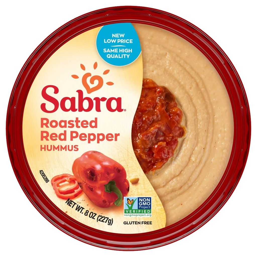 SABRA Roasted Red Pepper Humms 8 oz
