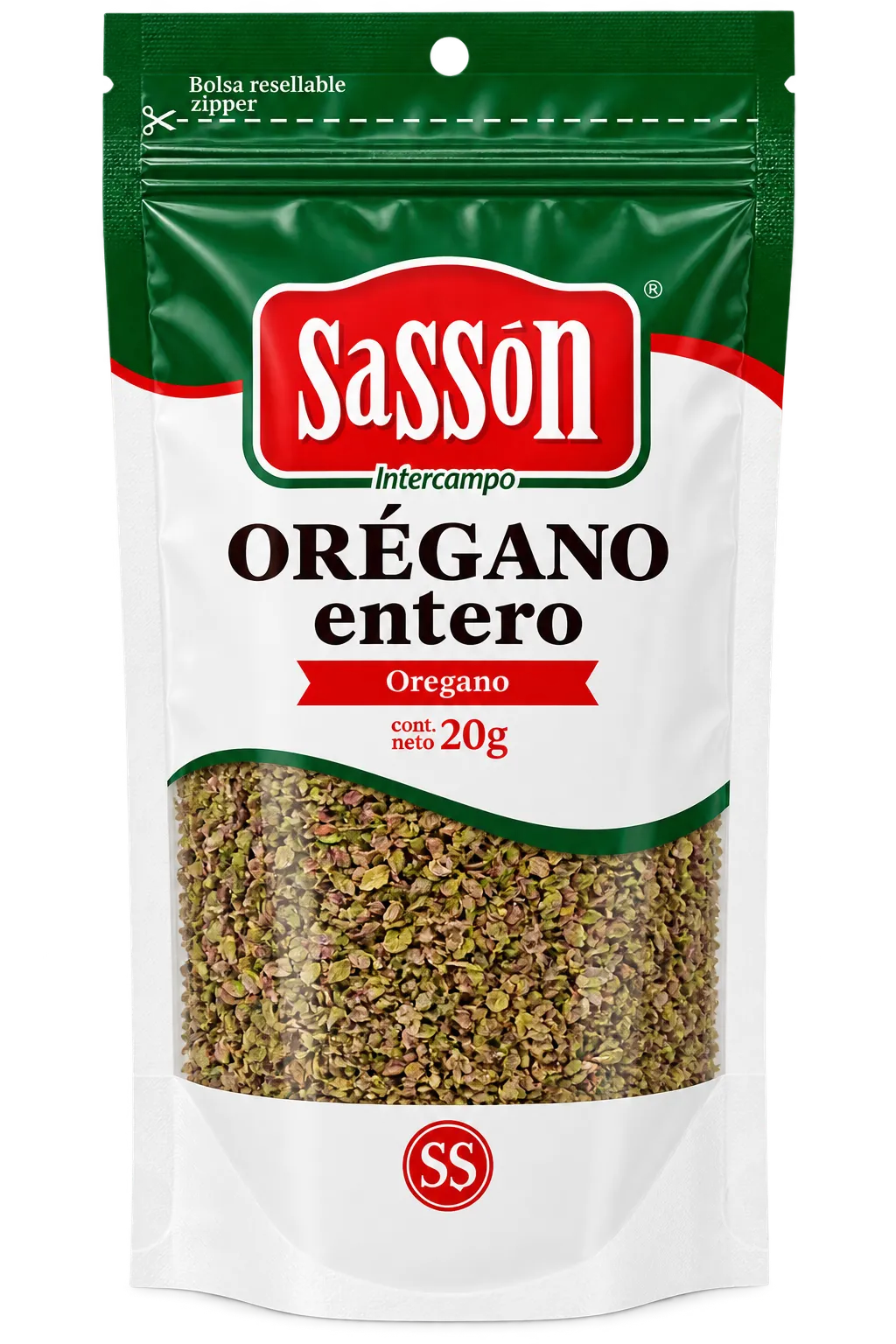 SASSON Oregano Entero 20g