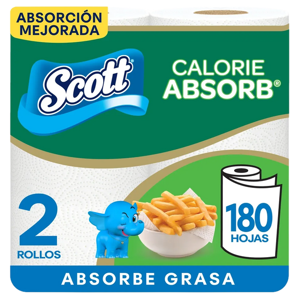 SCOTT PapelToalla CalorieAbsorb 2PK