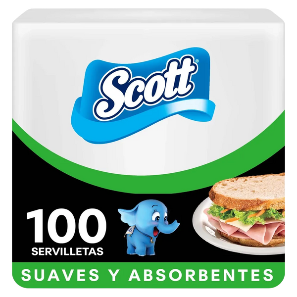SCOTT Servilleta Dia 100und
